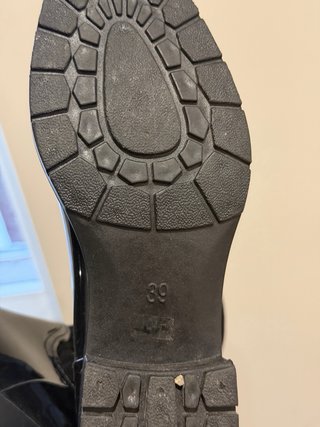 Botas de goma negras altas