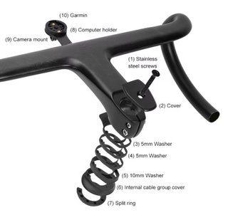 Manillar Fibra Carbono TOSEEK TKR02 Nuevo