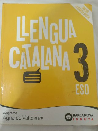 Llengua catalana, 3 ESO