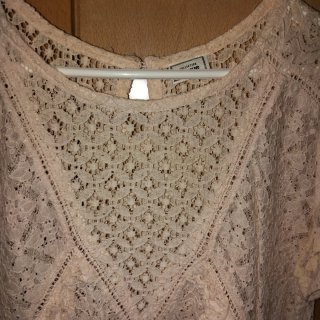 Blusa Pinkie de encaje rosa