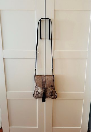 Bolso Piel Serpiente Artesanal