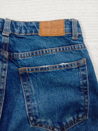 Pantalón vaquero Bershka azul