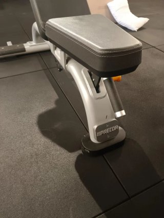 Rack Precor, Banco y Discos