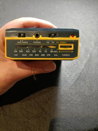 Walkman Philips moving sound am-fm cassette