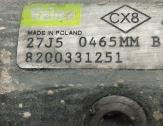 Motor arranque renault 8200331251 scenic 5363406