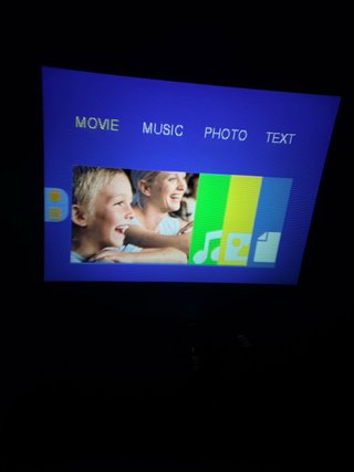 Miniproyector LED Blanco