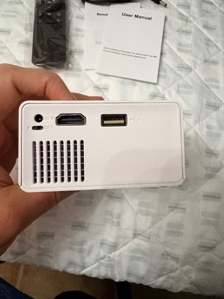 Miniproyector LED Blanco