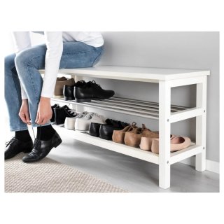 URGE - Banco Zapatero IKEA TJUSIG Blanco