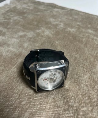 Reloj VERSAN Cronógrafo Hombre Negro/Plata