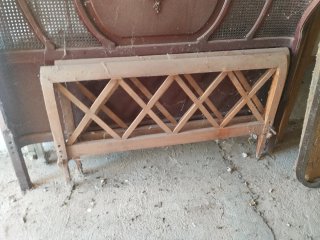 Cabeceros cama, antigua, vintage, coasicas