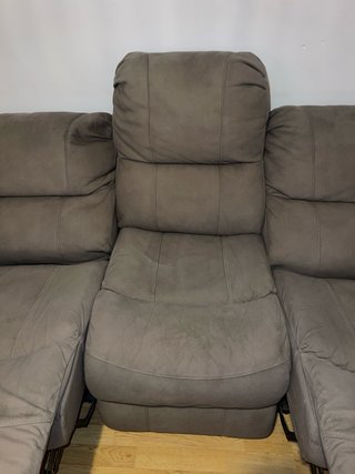 Sofá Reclinable Eléctrico Marrón