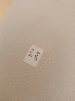 Tessuto bianco effetto Alcantara
