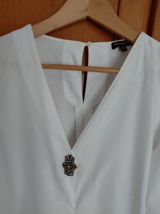 Camisa blanca Massimo Dutti