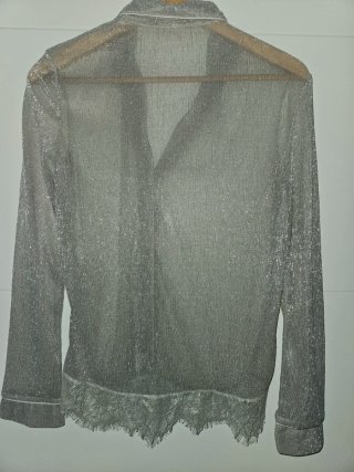 Pijama Women'secret plateado