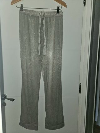 Pijama Women'secret plateado