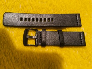 Correa de piel para reloj 22mm