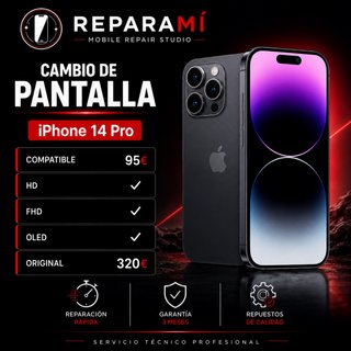 Servicio profesional de cambio de pantalla iphone