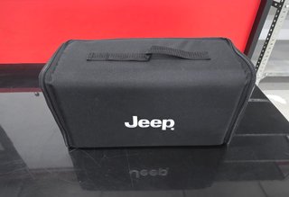 Manta de picnic Jeep negra con funda