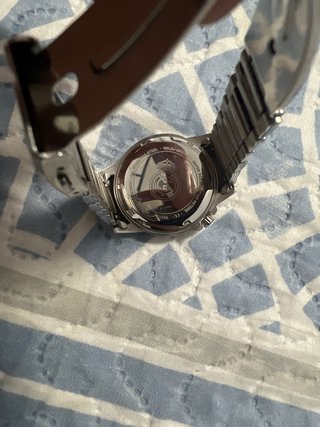 Reloj Real Madrid Plata y Azul