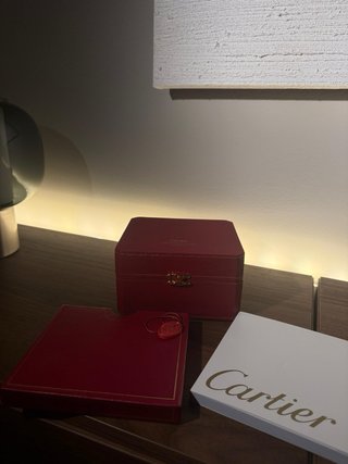 Cartier Santos white dial