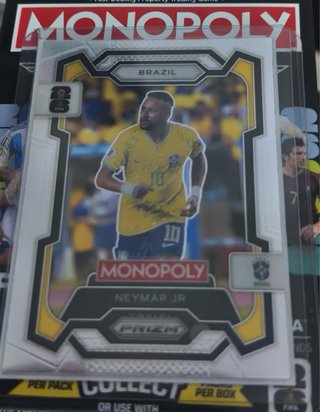 Tarjeta Neymar Jr. Monopoly Prizm Brasil