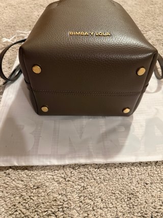 Bolso chihuahua Bimba y Lola color topo