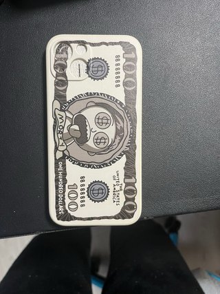 Funda iPhone 13 Diseño Billete 100 Dólares