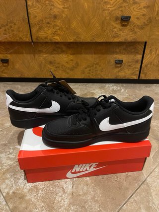 Nike Court Vision Low Next Nature Nero/Bianco