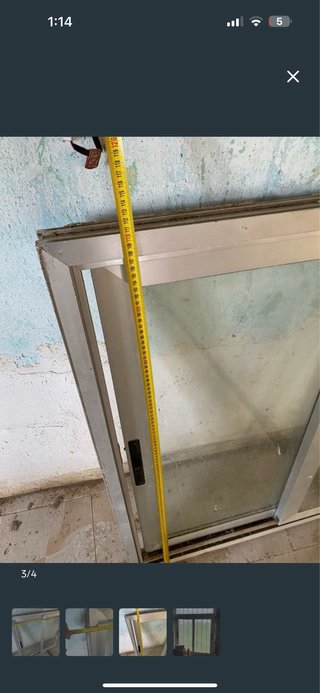Ventana corredera de aluminio