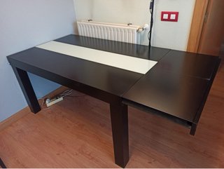 Mesa extensible salón + 6 sillas