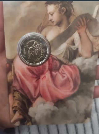 Moneda 2€ San Marino BU Tiziano 450 Aniversario