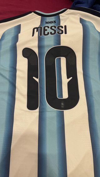 CAMISETA PRIMERA EQUIPACIÓN ARGENTINA 26 MESSI 10