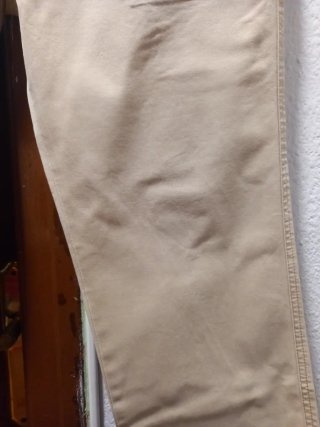 Pantalón beige hombre talla L 42