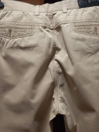 Pantalón beige hombre talla L 42