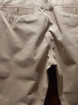 Pantalón beige hombre talla L 42