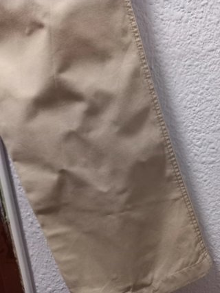 Pantalón beige hombre talla L 42