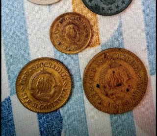 Yoguslavia, 5, 10, 50 Para, 1965