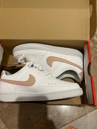 Nike Court Vision Low Bianco/Rosa Donna