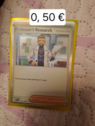 Entrenadores y objetos Pokémon TCG Cartas sueltas