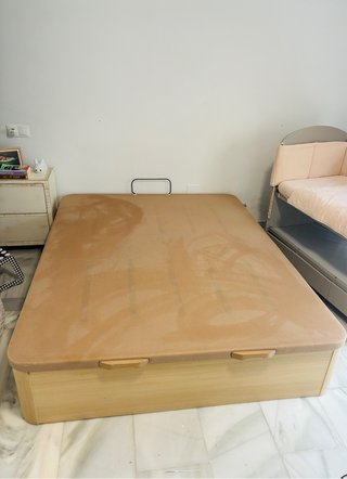 Cama Matrimonio 150cm Madera