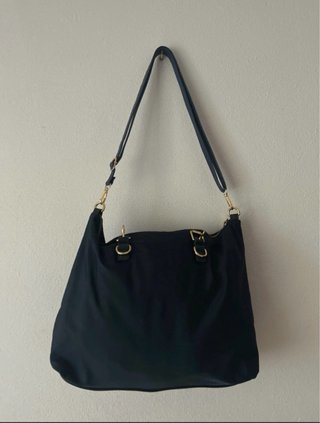 Bolso Bimba y Lola Azul Marino y Dorado