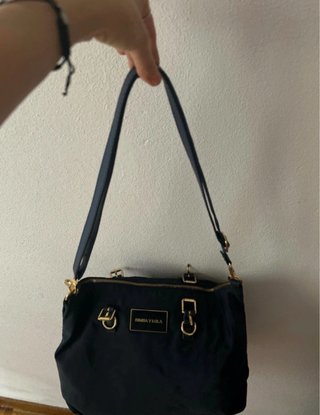 Bolso Bimba y Lola Azul Marino y Dorado