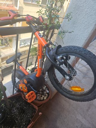 Bicicleta infantil B'TWIN naranja