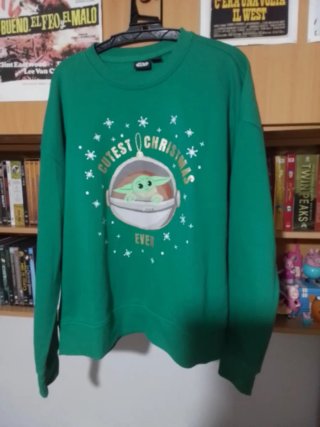 Sudadera Grogu Cutest Christmas Ever