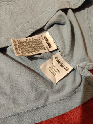 Polo Napapijri ELBAS manga corta azul