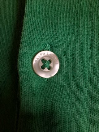 Polo Ralph Lauren verde niño-Clasica slim fit
