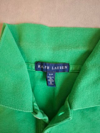 Polo Ralph Lauren verde niño-Clasica slim fit
