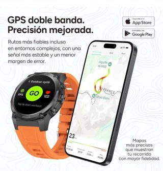 Smartwatch con GPS integrado.