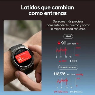 Smartwatch con GPS integrado.