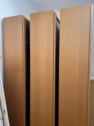 Estanterías Billy IKEA (Madera y Cristal)
